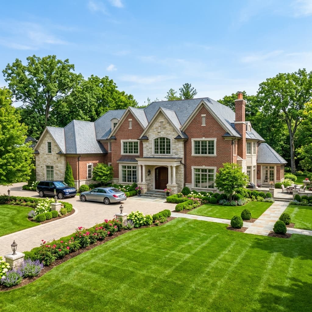 Luxury Suburban Exterior